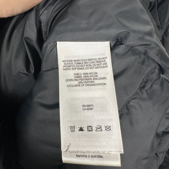 Mountain Hardwear Black Down Puffer Jacket Size Large - Picture 4 of 9